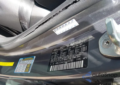 2016 Hyundai Tucson Se from USA, damaged, VIN KM8J33A41GU154780